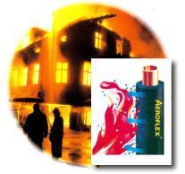 エアロフレックスの不燃性能/燃焼安全性(自消剤)